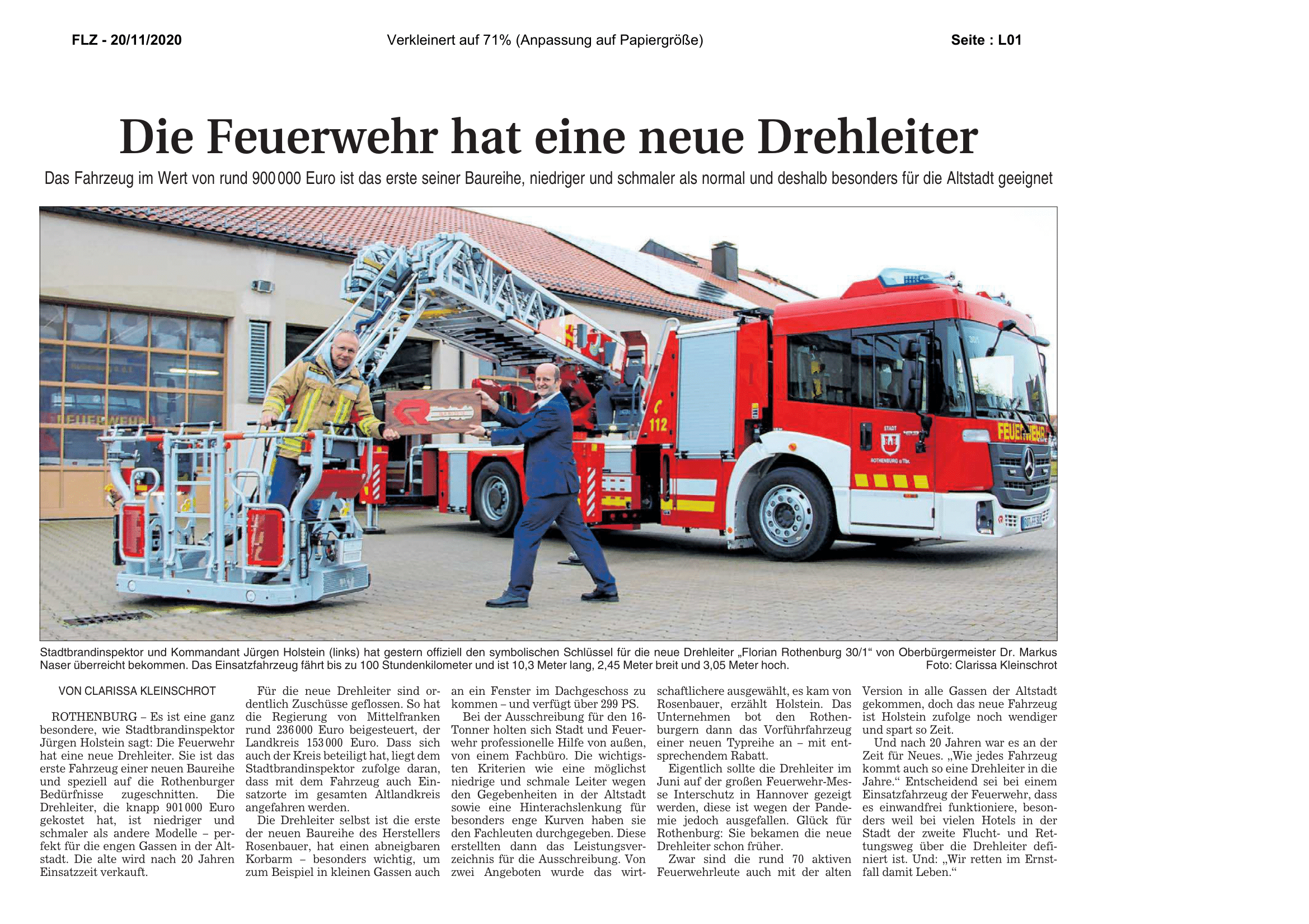 2020 11 20 Neue Drehleiter 1